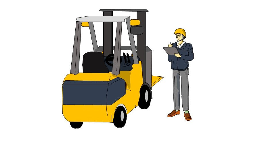 フォークリフトの自主点検（検査）について｜3つの点検義務と運転前チェックシートを解説